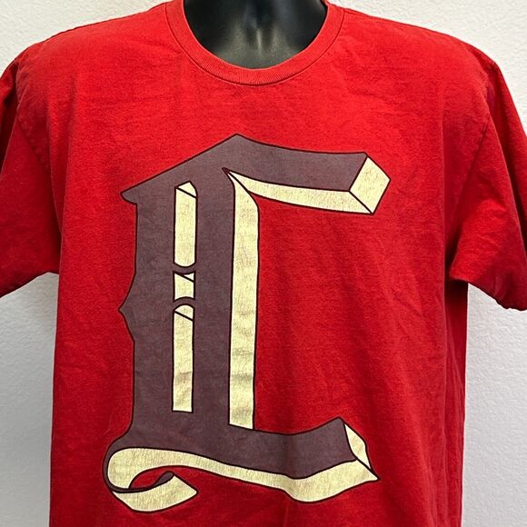 Vintage Crooks and Castles T Shirt Original Crew 2002 Los Angeles Red L Large - Picture 9 of 12